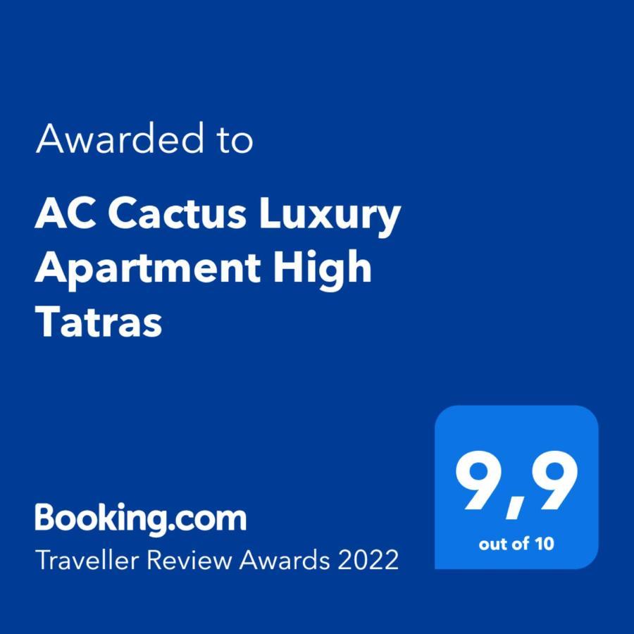 Tatrystay Cactus Luxury Apartments High Tatras Vel'ka Lomnica Esterno foto